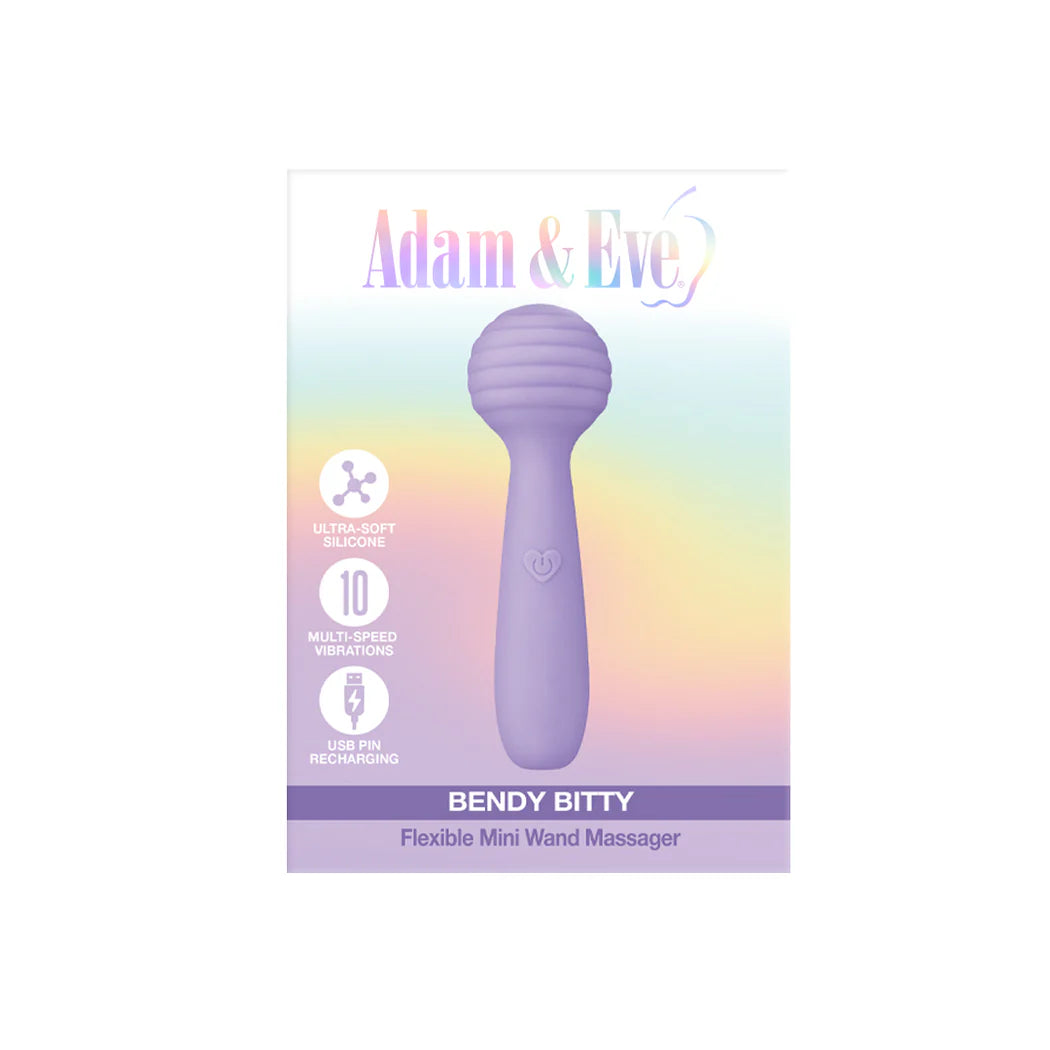 Adam & Eve Bendy Bitty Wand  BoudoirNoir