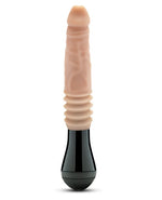 Dr. Skin Silicone Dr. Knight Rechargeable Thrusting Gyrating Vibrating Dildo - 10.5in