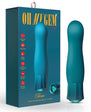 Oh My Gem Fierce Rechargeable Silicone Vibrator - Blue Topaz