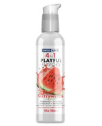 Swiss Navy 4 In 1 Flavored Lubricant 4oz - Watermelon