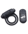 Bang! Silicone Rechargeable Cock Ring and Bullet with Remote Control
