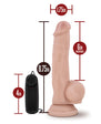 Dr. Skin- Dr. Jay 8.75" Cock w/Suction Cup - Vanilla