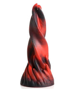 Creature Cocks - Hell Kiss Twisted Tongues Silicone Dildo - 7.4in