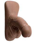 Gender X Silicone Packer Dildo 4in - Chocolate