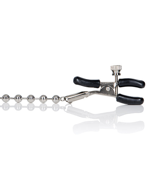 Silver Beaded Nipple Clamps