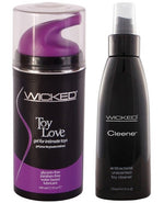 WB Wicked Gel Lube and Spray Cleanser Bundle