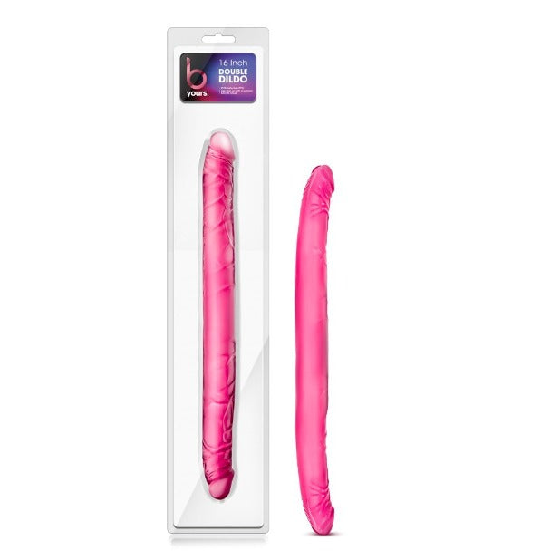 B Yours Double Dildo 16in - Assort Color