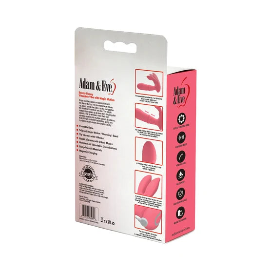 Adam & Eve Bendy Bunny Wearable Vibrator