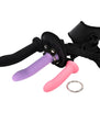 Adam & Eve Eve's Silicone Strap On Play 5-Piece Set