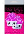 Pastease Cupcake Glittery Frosting Nipple Pastie - White O/S