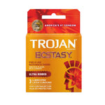 Trojan Ultra Ribbed Ecstasy 3 PK