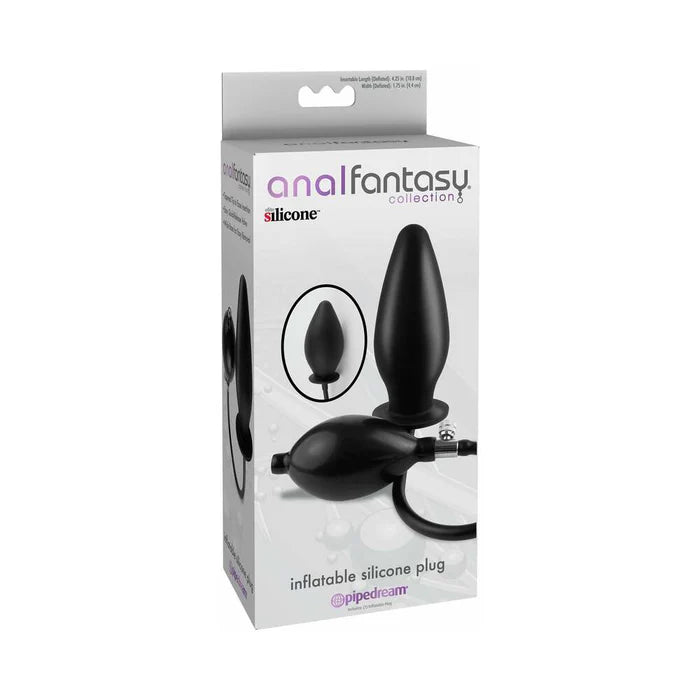 Anal Fantasy Inflatable Plug Black