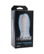 OptiMale Vibrating Stroker - Massage Beads Frost