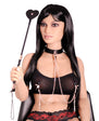 Punishment Choker & Nipple Clamps - Rose Gold