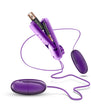 B Yours Double Pop Eggs Remote-Controlled Dual Bullet Vibrator Plum