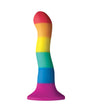 Colours Pride Edition Wave 6 in. Dildo Rainbow