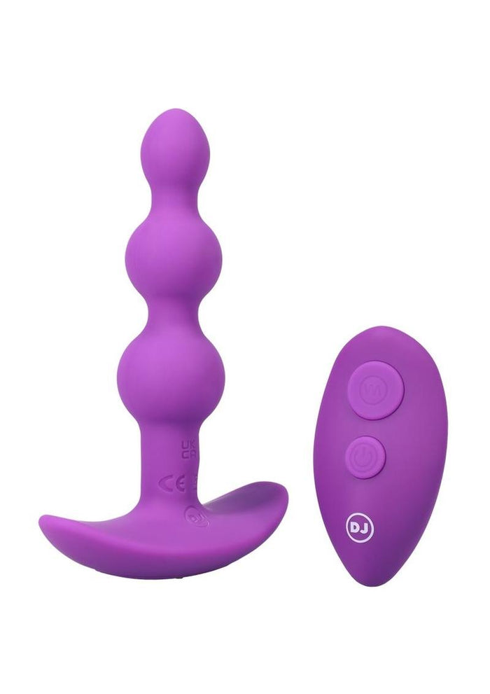 A-Play Shaker Beaded Anal Plug & Remote Control