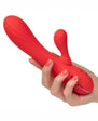 California Dreaming Palisades Passion Rabbit Vibrator - Red