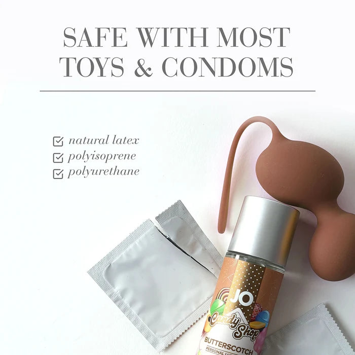 JO Candy Shop Butterscotch Flavored Water-Based Lubricant 2 oz.JO Candy Shop Butterscotch Flavored Water-Based Lubricant 2 oz.