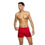 Playboy Burnout Bunny Boxer Briefs Red/Black