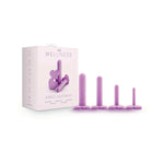 Wellness 4-Pc Silicone Dilator Kit Purple