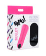 BANG! Vibrating Bullet with Remote Control Pink