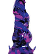 Monster Romance Horny Halfling Rechargeable Dong - Purple/Multicolor