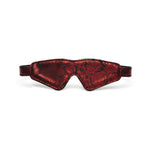 Fifty Shades of Grey Sweet Anticipation Faux Leather Reversible Velcro Blindfold Red/Black