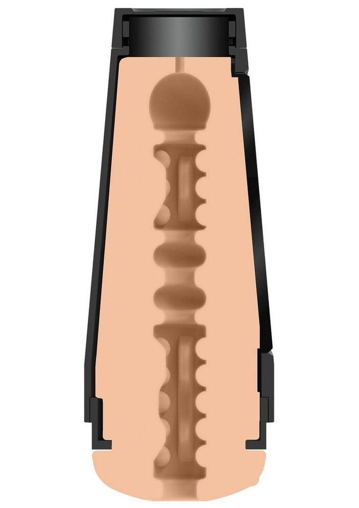 Doc Johnson Main Squeeze Valerica Steele Ultraskyn Masturbator - Pussy - Vanilla