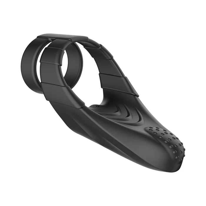 Forto F-48 Perineum Vibrating Double Cockring Black