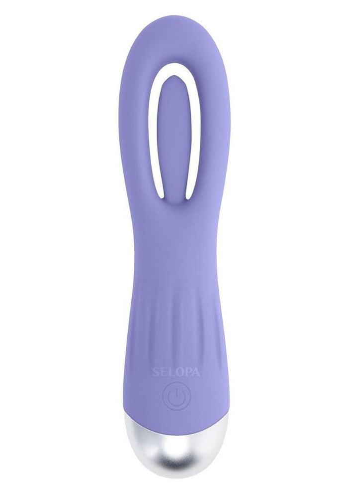 In A Flap Swing Suspended Flapper Vibrator - Purple