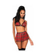 Dreamgirl Three-Piece Schoolgirl-Themed Set Costume OS