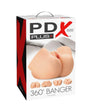 360º Banger Dual Entry Masturbator Beige