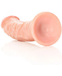 RealRock Realistic 7 in. Curved Dildo With Suction Cup