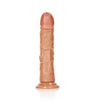 RealRock Realistic 7 in. Curved Dildo With Suction Cup