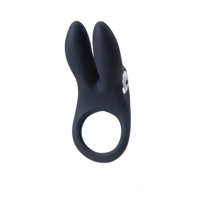 VeDO Sexy Bunny Recharging Vibrating C-Ring Black Pearl