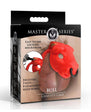Master Series Bull Chastity Cage - Red