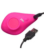 Bang! Silicone Rechargeable Panty Vibe with Remote Control - Pink