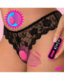 Bang! Silicone Rechargeable Panty Vibe with Remote Control - Pink
