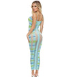 Lapdance Lingerie Blue Horizon Maxi Dress - OS