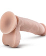 Dr. Skin Dr. Mark 7 in. Dildo with Balls Beige