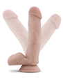 Dr. Skin Dr. Mark 7 in. Dildo with Balls Beige