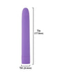 Simple & True Eezy Pleezy Classic Vibrator 7 in. Purple