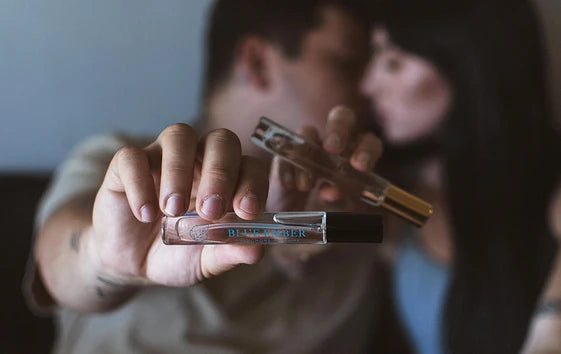 Eye of Love Bloom Attract Her Pheromone Parfum Blue Ember 0.34 oz.