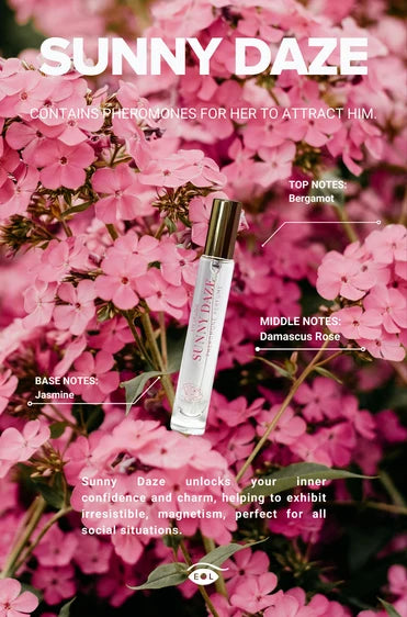 Eye of Love Bloom Attract Him Pheromone Parfum Sunny Daze 0.34 oz.