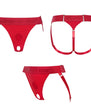 Strap-On-Me Harness Lingerie Unique One Size Red