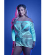 Fantasy Lingerie Glow Ascension GITD Seamless Dress QS