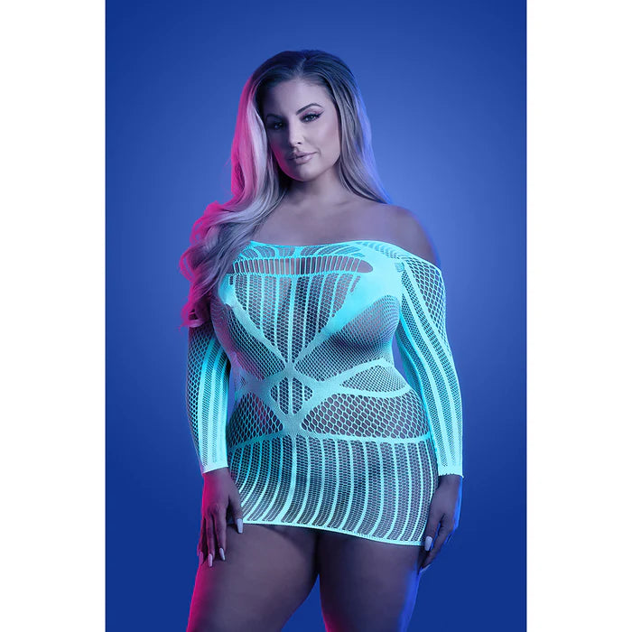 Fantasy Lingerie Glow Ascension GITD Seamless Dress QS