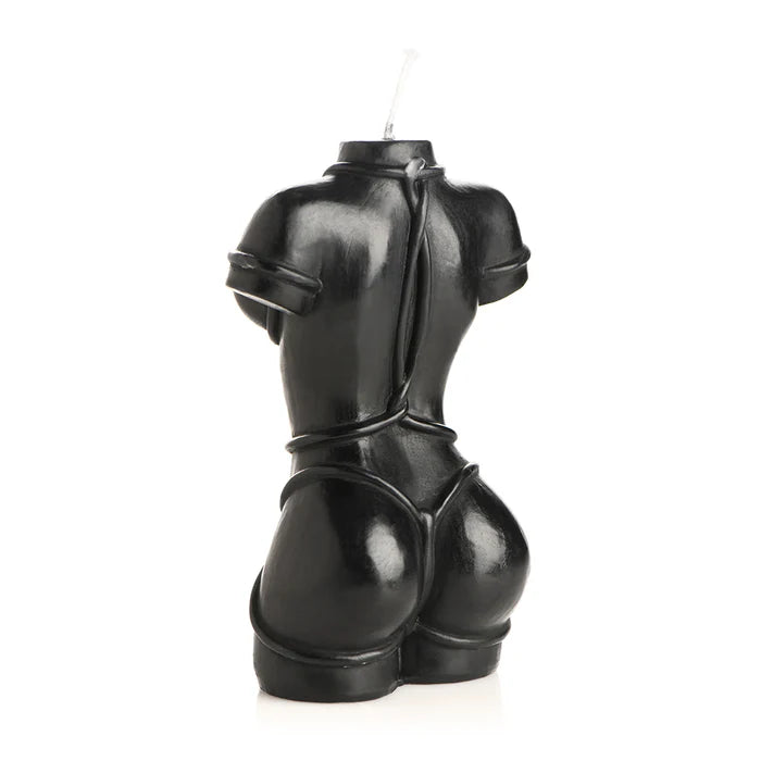 Bound Goddess Drip Candle - Black