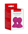 Me You Us Dual Masseuse Silicone Nipple Suckers 2-Pack Purple